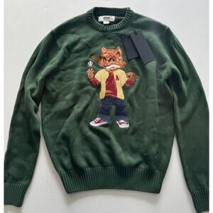 Akoo Slugger Slick Sweater Men’s Green Small NWT